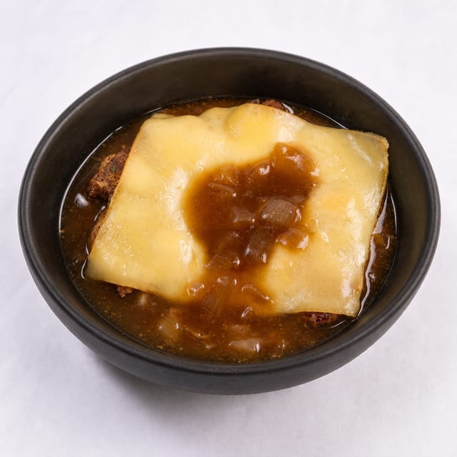 Prime French Onion Soup.